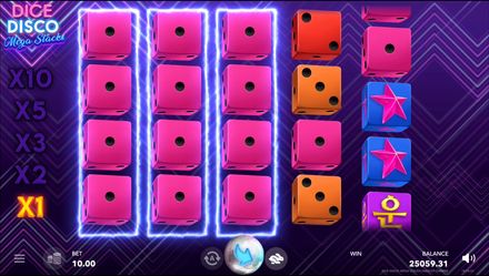 Fruit Disco Mega Stacks feature