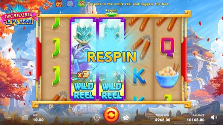 Sticky Wild Reels e Respins