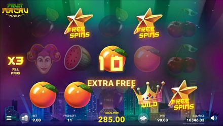 Additional free spins